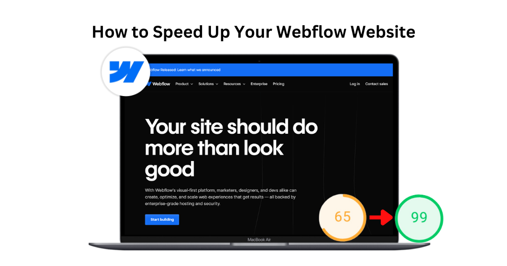 How to Speed Up Your Webflow Website