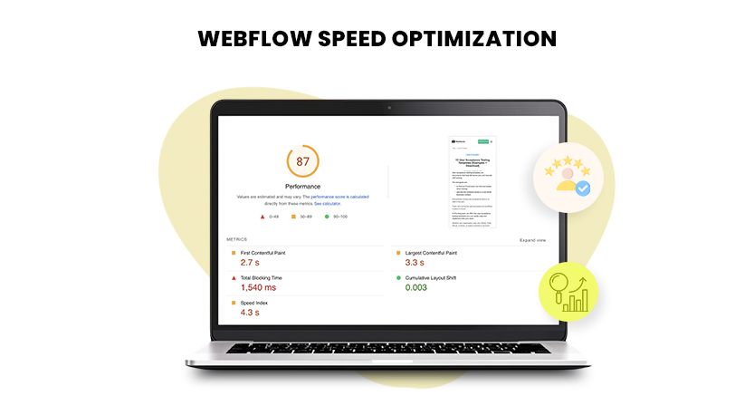 Webflow Speed Optimization for Improved Website Performance