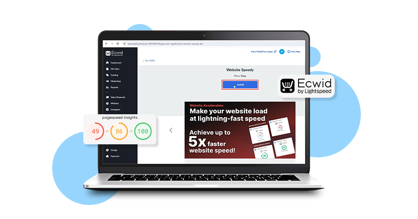 Supercharge Your Ecwid Store with the New Website Speedy App