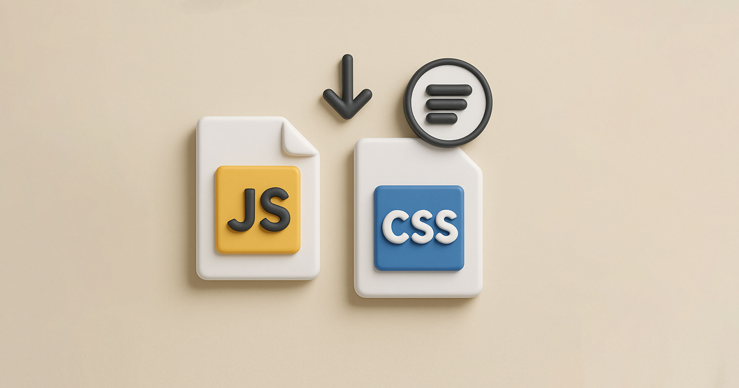 Minimize JavaScript and CSS Files