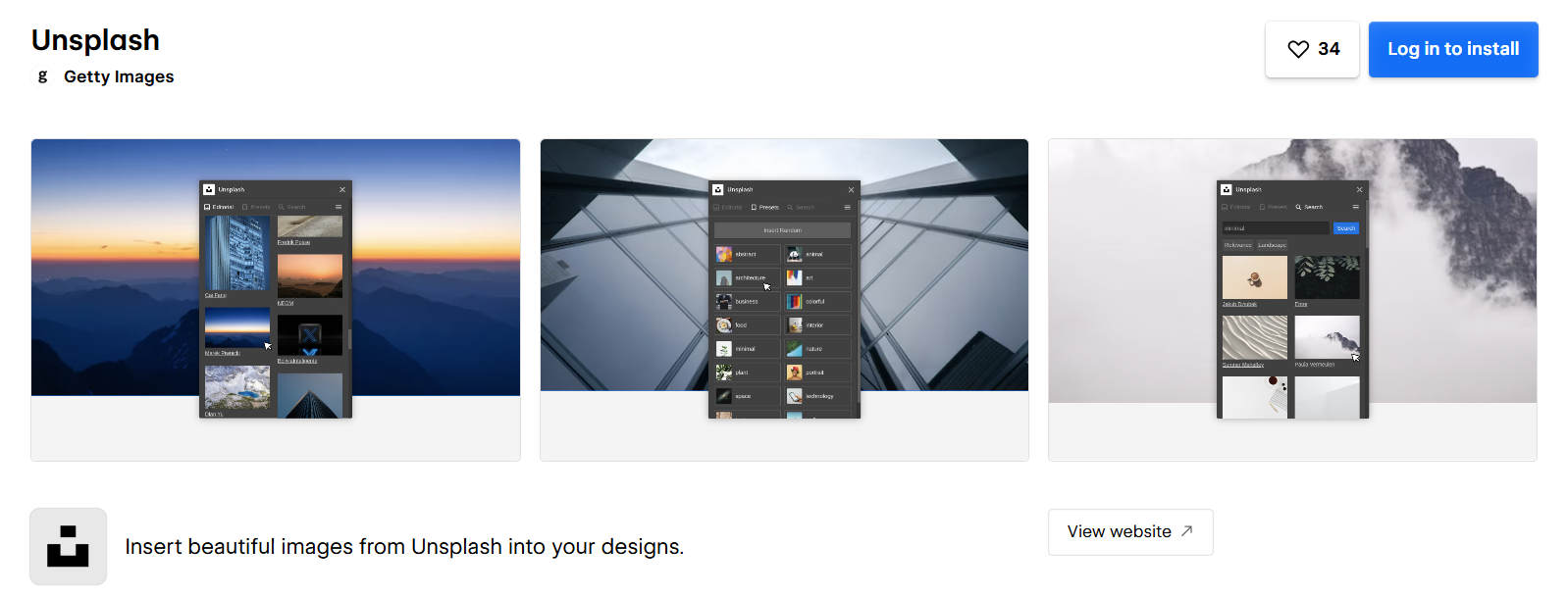 Unsplash Webflow App