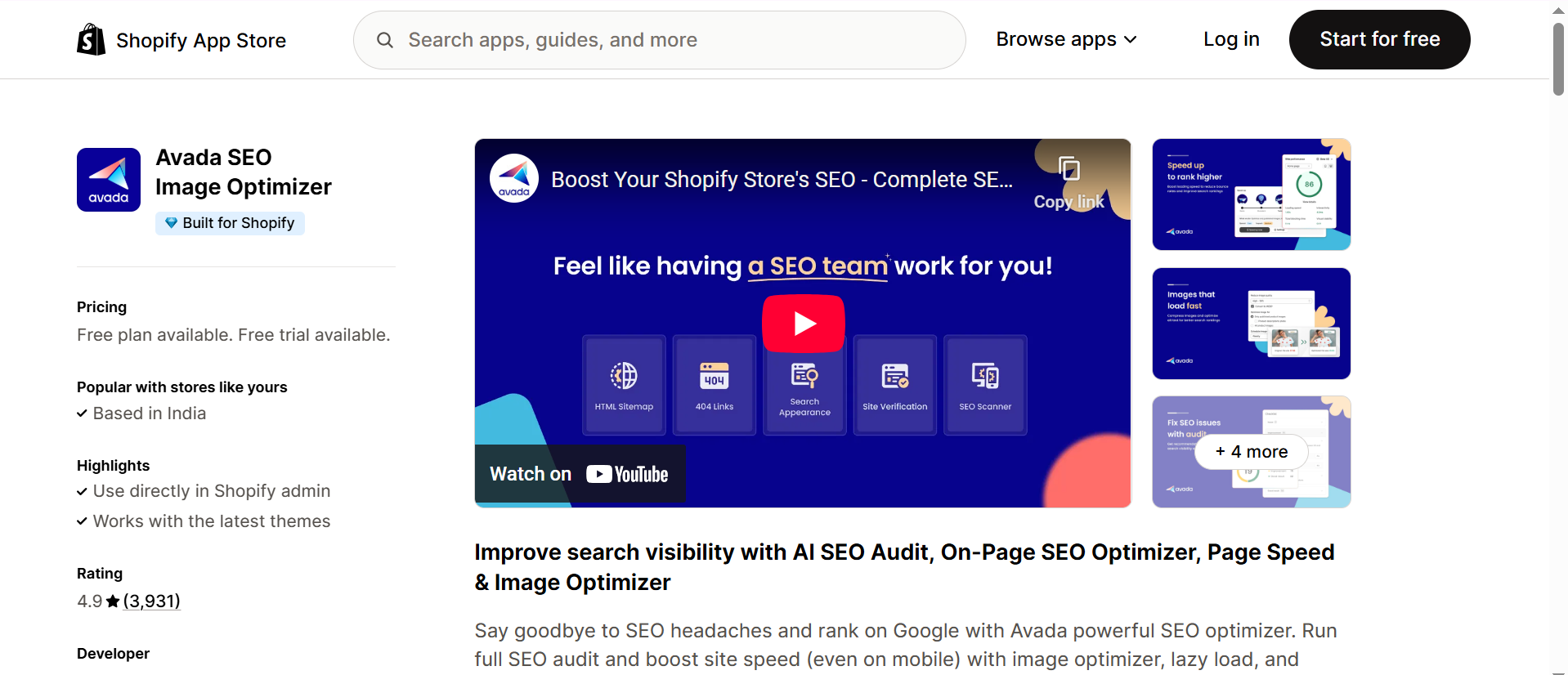 Avada SEO Image Optimizer
