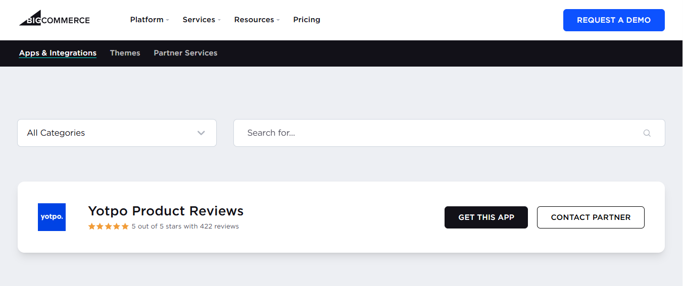 Top BigCommerce App for Product Review
