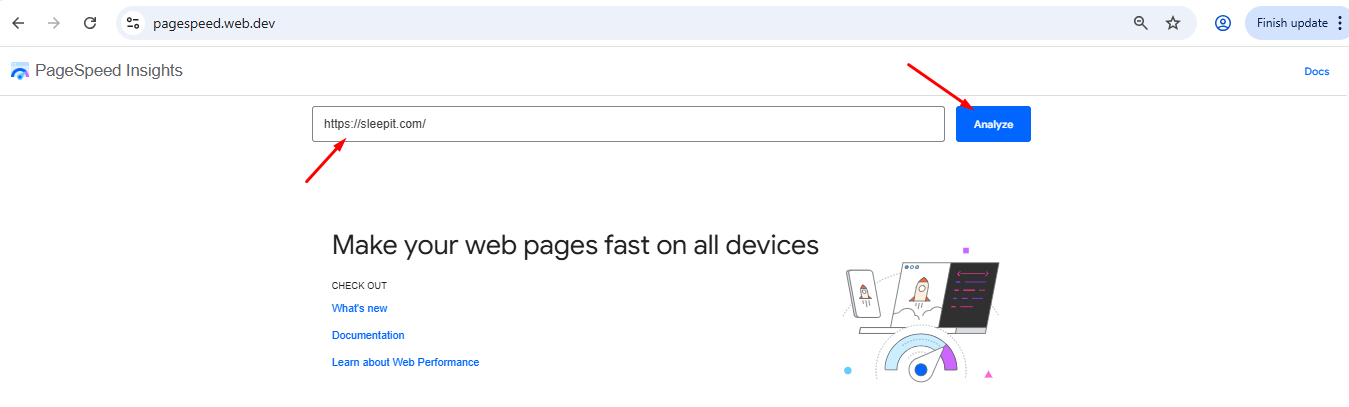 Enter Shopify URL and Analyze