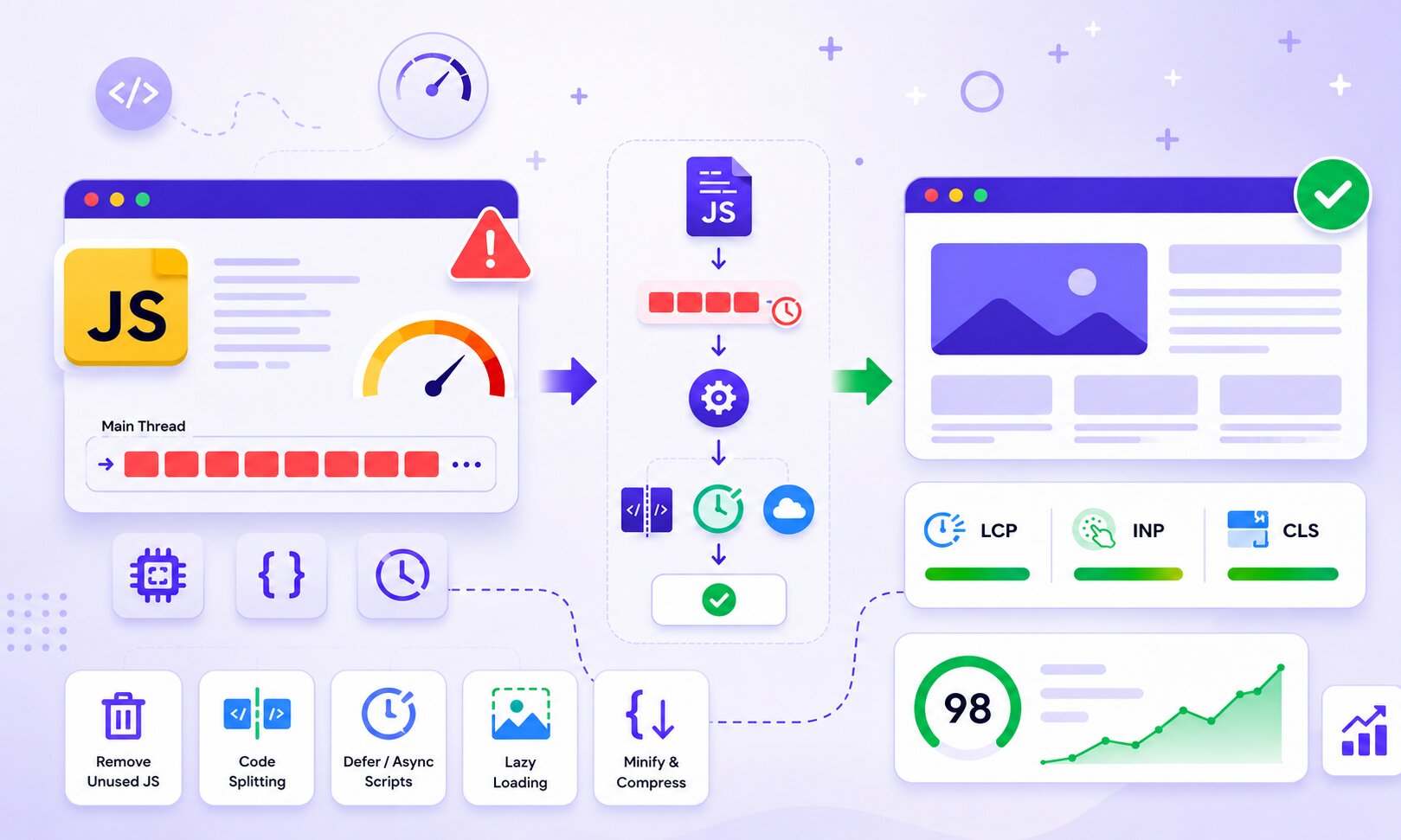 How to Reduce JavaScript Execution Time for Core Web Vitals