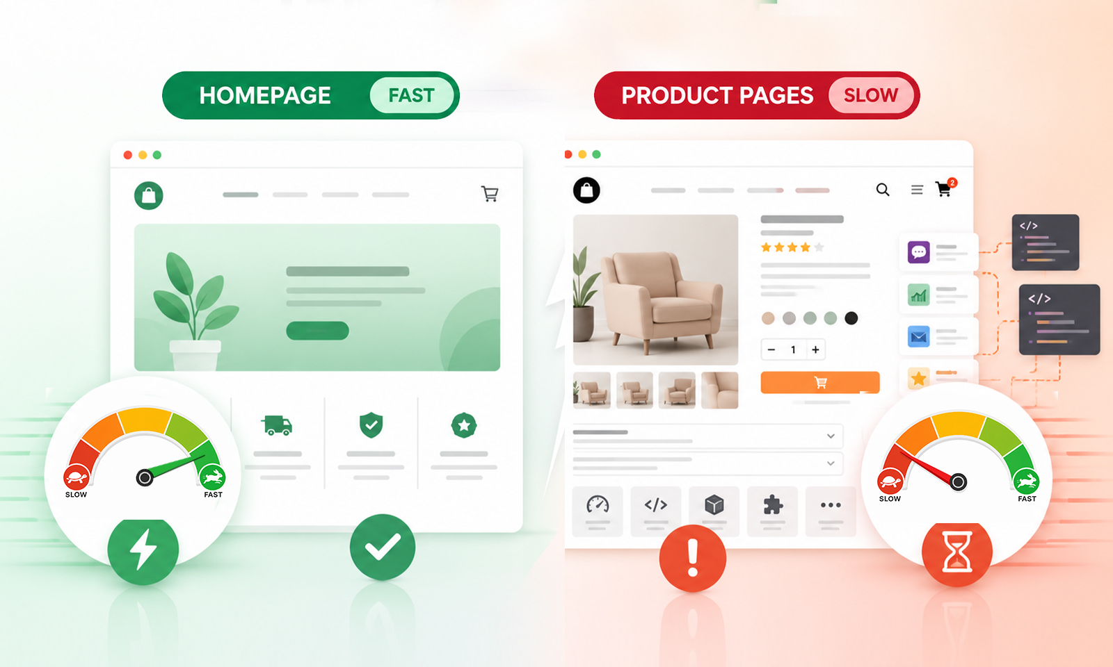 Why Is My Homepage Fast but Product Pages Are Slow?