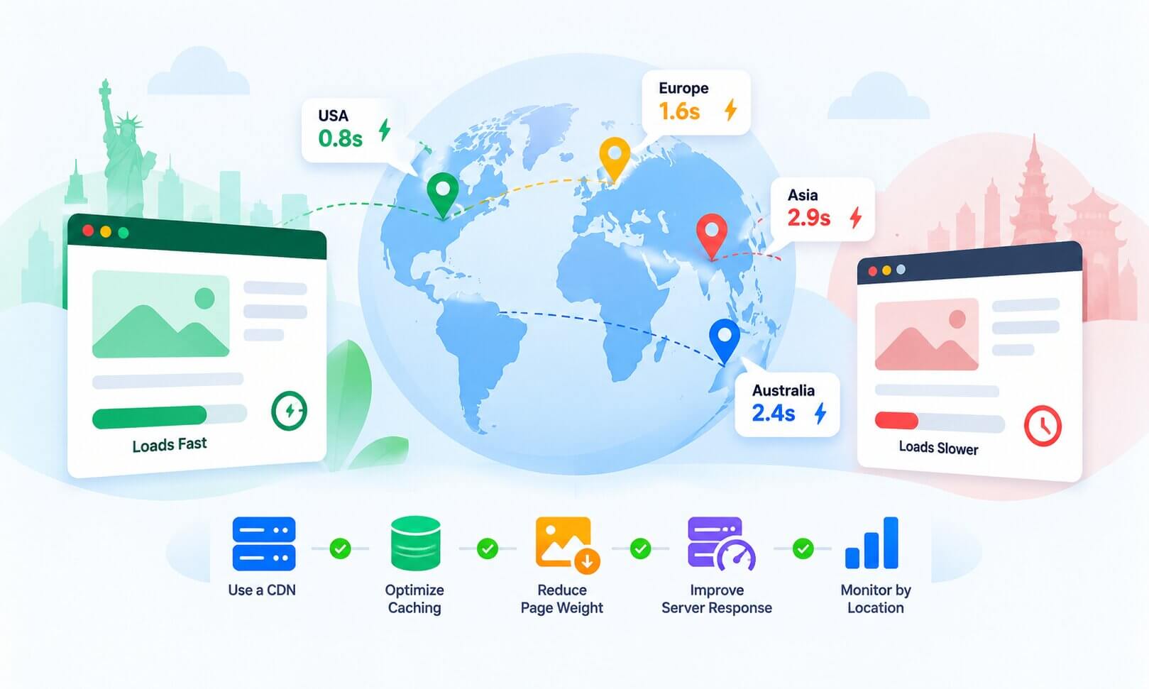 Website Speed by Country: Why It Varies & How to Fix It